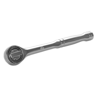 Performance Tool® - 1/4" Drive 43 Teeth Standard Head Flat Metal Grip Ratchet