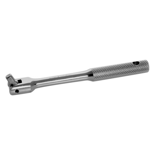 Performance Tool® - 1/4" Drive 6" Length Flexible Head Flex-Head Wrench Handle Flat Metal Grip Breaker Bar