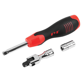 Performance Tool® - 1/4" Drive 6" Length Standard Head Screwdriver-Style Spinner Handle