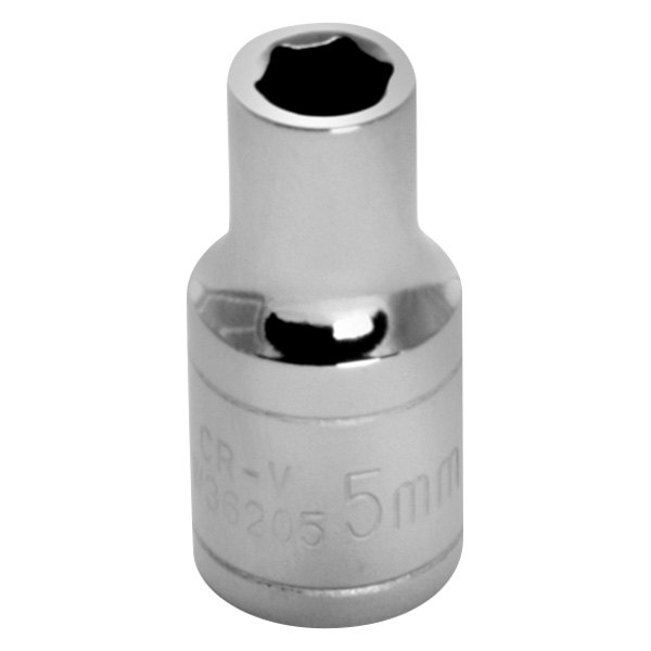 Performance Tool® - 1/4" Drive 5 mm 6-Point Metric Standard Socket