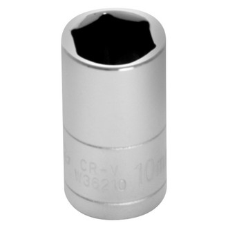 Performance Tool® - 1/4" Drive 10 mm 6-Point Metric Standard Socket