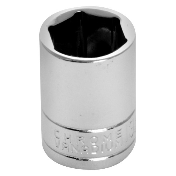 Performance Tool® - 1/4" Drive 13 mm 6-Point Metric Standard Socket