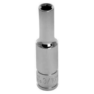 Performance Tool® - 1/4" Drive 3/16" 6-Point SAE Deep Socket