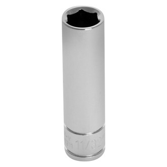 Performance Tool® - 1/4" Drive 11/32" 6-Point SAE Deep Socket