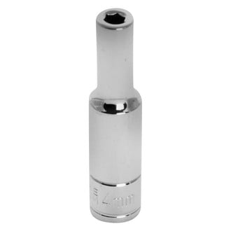 Performance Tool® - 1/4" Drive 6-Point Metric Deep Socket