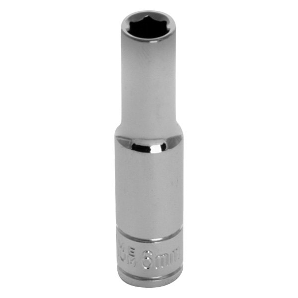 Performance Tool® - 1/4" Drive 6 mm 6-Point Metric Deep Socket