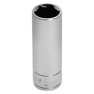 Performance Tool® - 1/4" Drive 12 mm 6-Point Metric Deep Socket