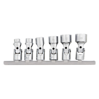 Performance Tool® - 1/4" Drive SAE U-Joint Socket Set 6 Pieces