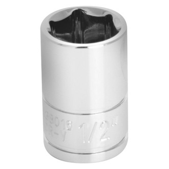 Performance Tool® - 3/8" Drive 1/2" 6-Point SAE Standard Socket