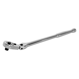 Performance Tool® - 3/8" Drive 24 Teeth Flexible Head Flat Metal Grip Ratchet