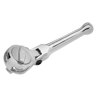 Performance Tool® - 3/8" Drive 41 Teeth Flexible Head Flat Metal Grip Ratchet