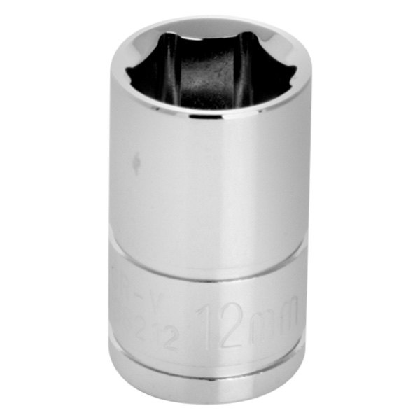 Performance Tool® - 3/8" Drive 12 mm 6-Point Metric Standard Socket