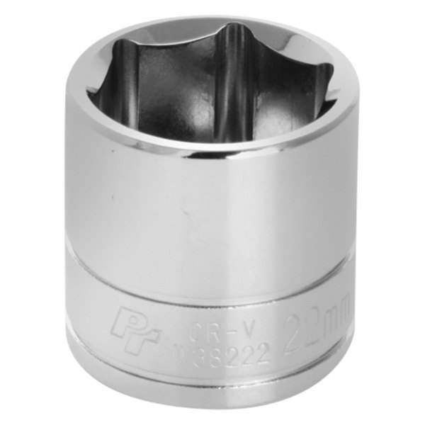 Performance Tool® - 3/8" Drive 22 mm 6-Point Metric Standard Socket