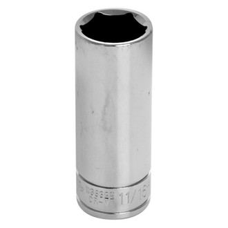Performance Tool® - 3/8" Drive 11/16" 6-Point SAE Deep Socket