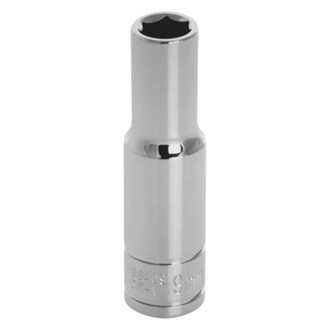 Performance Tool® - 3/8" Drive 9 mm 6-Point Metric Deep Socket