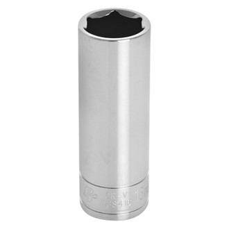 Performance Tool® - 3/8" Drive 16 mm 6-Point Metric Deep Socket