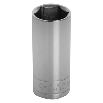Performance Tool® - 3/8" Drive 21 mm 6-Point Metric Deep Socket