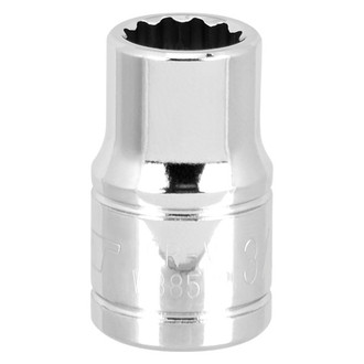 Performance Tool® - 3/8" Drive 3/8" 12-Point SAE Standard Socket