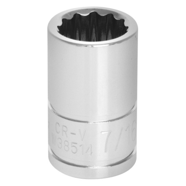 Performance Tool® - 3/8" Drive 7/16" 12-Point SAE Standard Socket