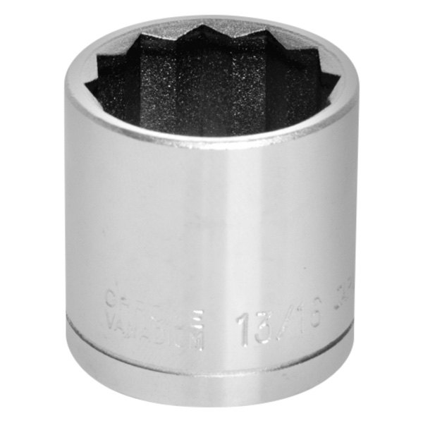 Performance Tool® - 3/8" Drive 13/16" 12-Point SAE Standard Socket