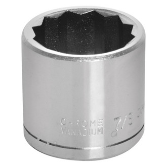 Performance Tool® - 3/8" Drive 7/8" 12-Point SAE Standard Socket