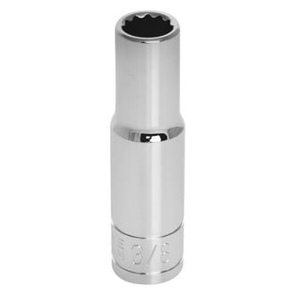 Performance Tool® - 3/8" Drive 12-Point SAE Deep Socket