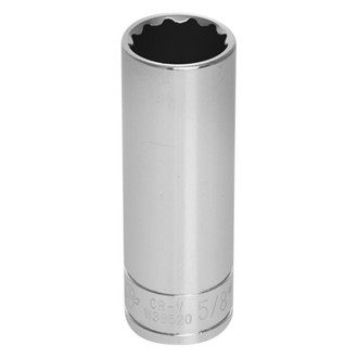 Performance Tool® - 3/8" Drive 5/8" 12-Point SAE Deep Socket