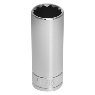 Performance Tool® - 3/8" Drive 11/16" 12-Point SAE Deep Socket