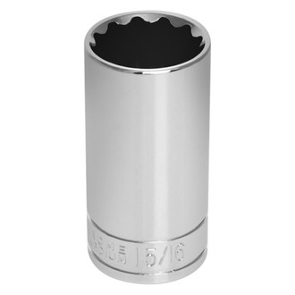 Performance Tool® - 3/8" Drive 15/16" 12-Point SAE Deep Socket