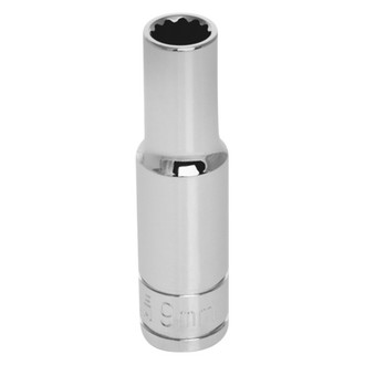 Performance Tool® - 3/8" Drive 9 mm 12-Point Metric Deep Socket
