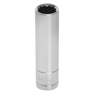 Performance Tool® - 3/8" Drive 11 mm 12-Point Metric Deep Socket