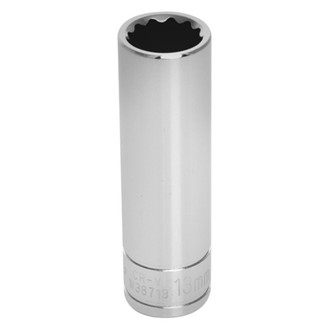 Performance Tool® - 3/8" Drive 13 mm 12-Point Metric Deep Socket
