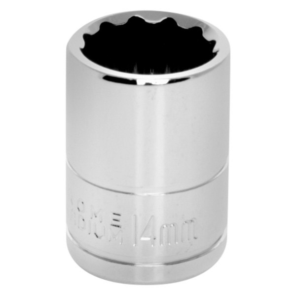 Performance Tool® - 3/8" Drive 14 mm 12-Point Metric Standard Socket