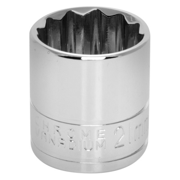Performance Tool® - 3/8" Drive 21 mm 12-Point Metric Standard Socket