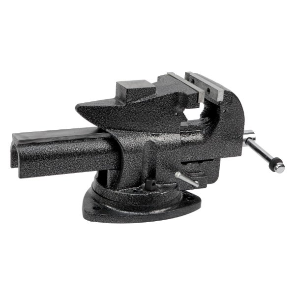 Performance Tool® - 5" Flat/V-Groove and Pipe Jaws Swivel Base Vise