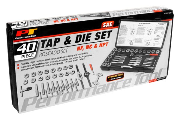 Performance tool tap and die set discount