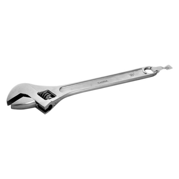 Performance Tool® - 18" OAL Plain Handle Adjustable Wrench