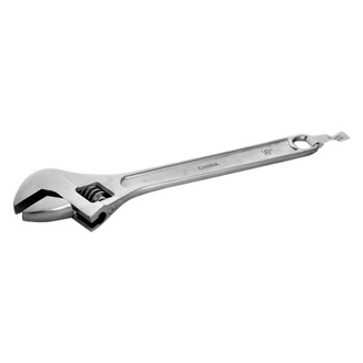 Performance Tool® - 18" OAL Plain Handle Adjustable Wrench