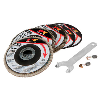 Performance Tool® - 4-1/2" 120 V 4.4 A Corded Angle Grinder