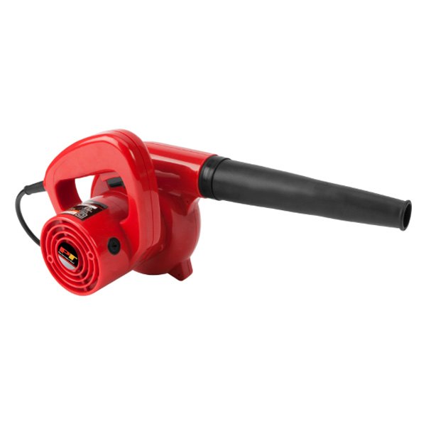 New High-powered 600 W 75 MPH Mini Garage Blower w/ Vacuum Bag and Nozzle,  Red