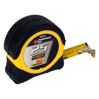 Performance Tool® - 25' SAE Measuring Tape