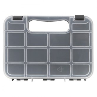 Husky Tools 6 in. 6-Compartment Waterproof Storage Bin Small Parts Organizer