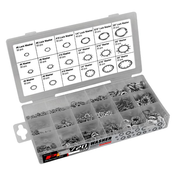 Performance Tool® - Washer Assortment (720 Pieces)