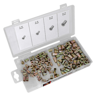 Performance Tool® - SAE Threaded Rivet Assortment (120 Pieces)