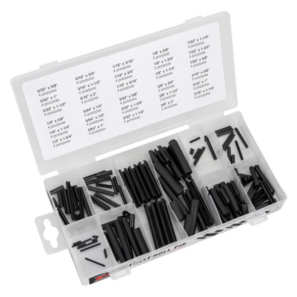Performance Tool® - Roll Pin Assortment (120 Pieces)