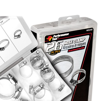 Performance Tool® - Hose Clamp Assortment (26 Pieces)