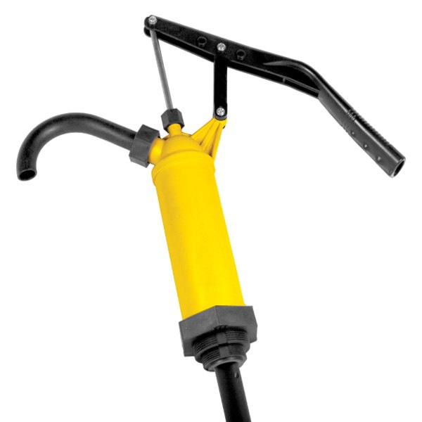Performance Tool® - Yellow Level Action General Purpose Fuel Pump for 5-55 gal Drums