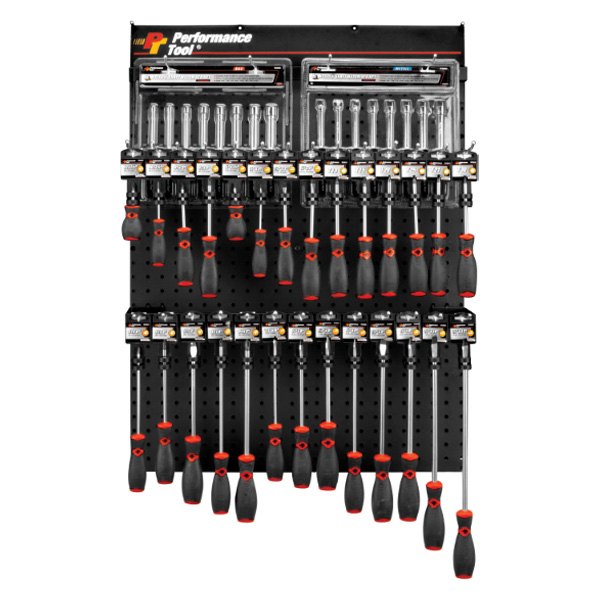 Performance Tool® - 74-piece Multi Material Handle Nut Driver/Phillips/Slotted/Torx Mixed Screwdriver Set