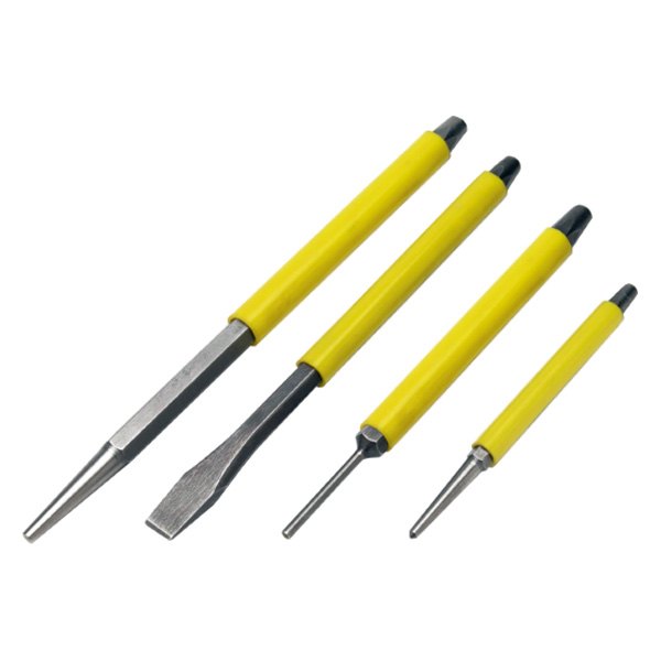 Performance Tool® - 4-piece Punch and Chisel Mixed Set