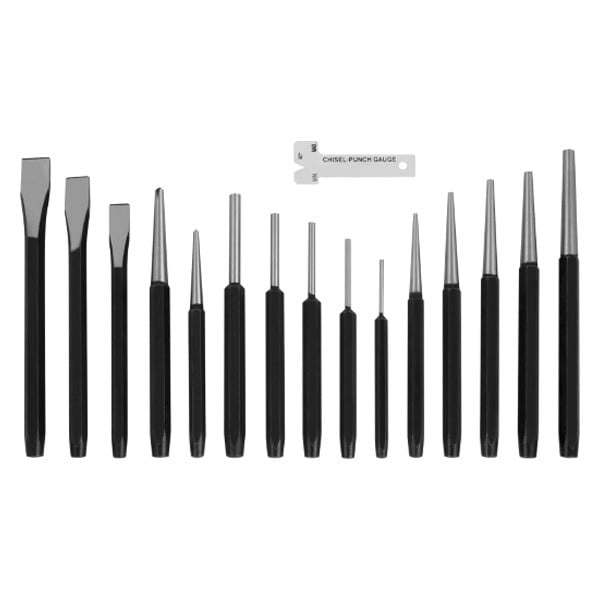 Performance Tool® W7540 - 16-piece Punch and Chisel Mixed Set